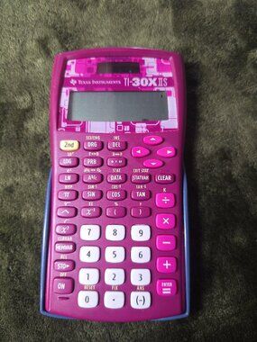 Texas Instruments TI-30X IIS Scientific Calculator - Pink